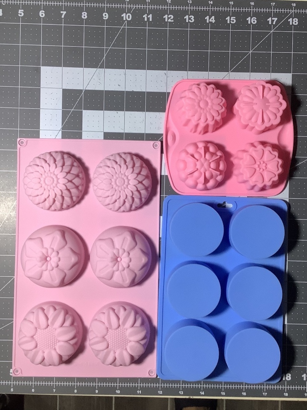 3 Silicone Molds